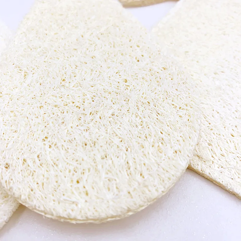 100% Natural Loofah Sponge Exfoliating Facial Body Scrubbers Pad Loofa Sponges Brush Scrub Cleansing