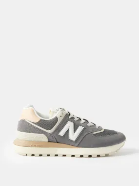574 suede, leather and mesh trainers