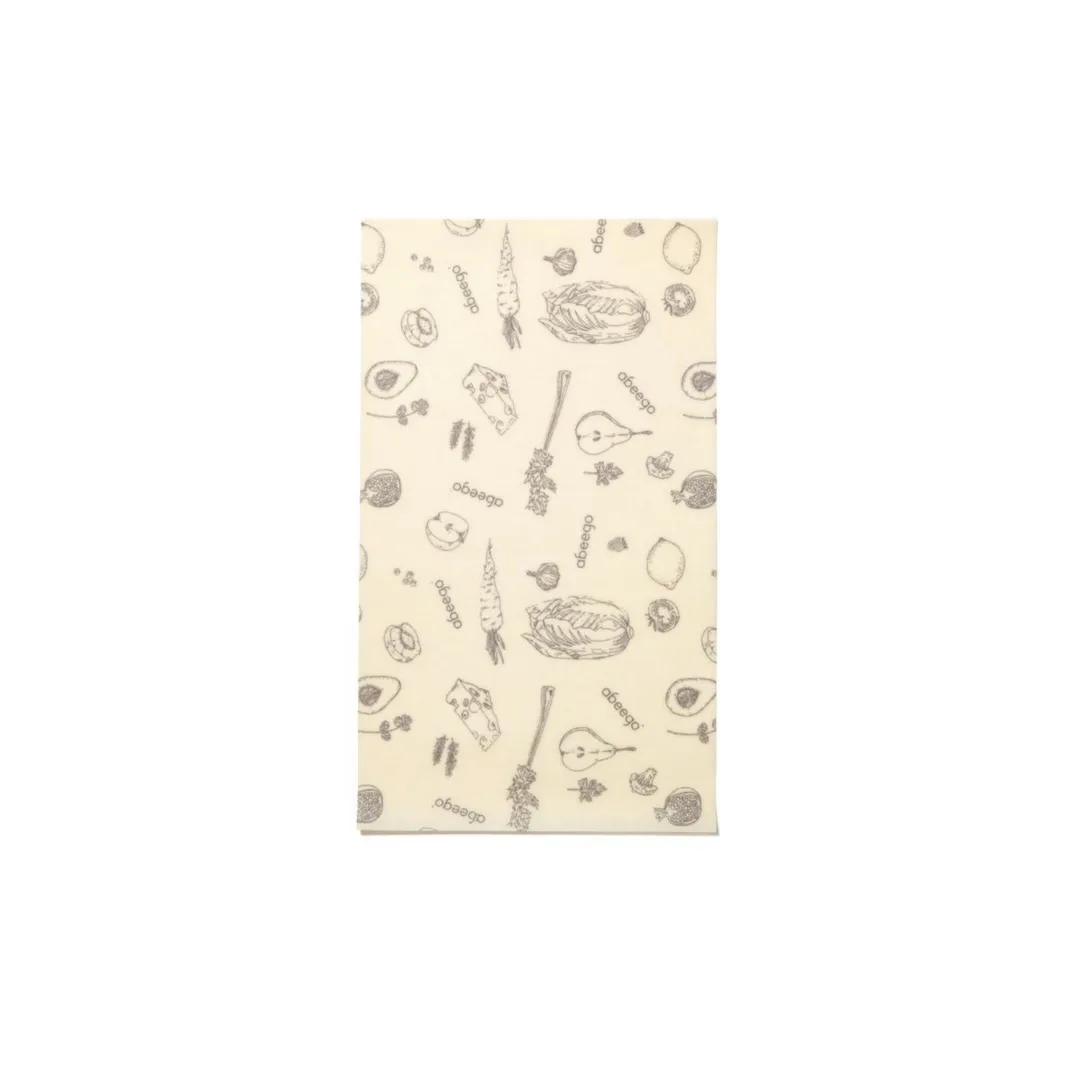 Abeego - 1 Small Rectangle Beeswax Food Wrap