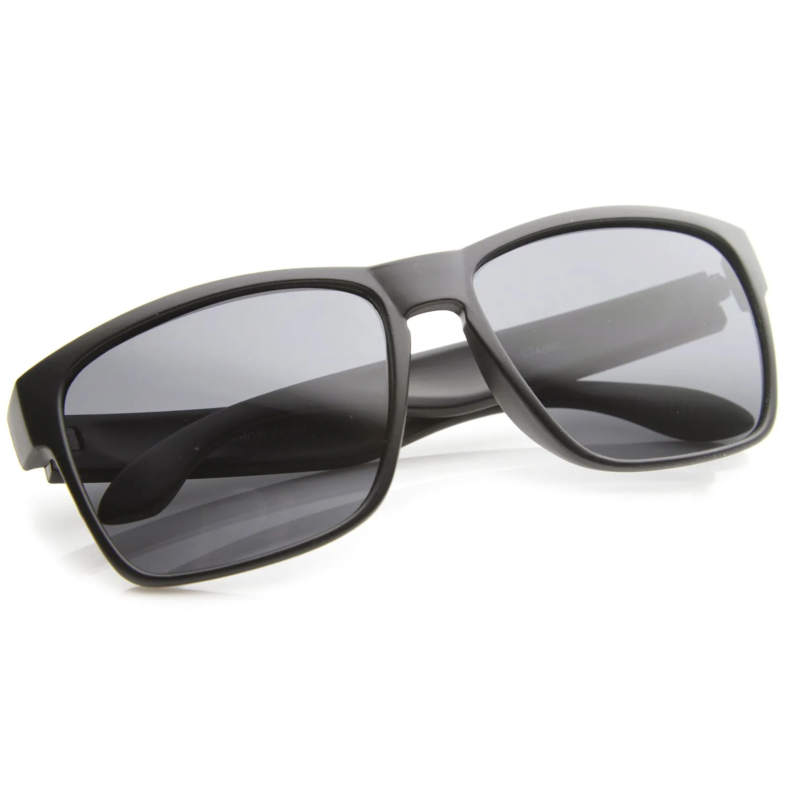Action Sport Modern Lifestyle Frame Rectangle Sunglasses 59mm