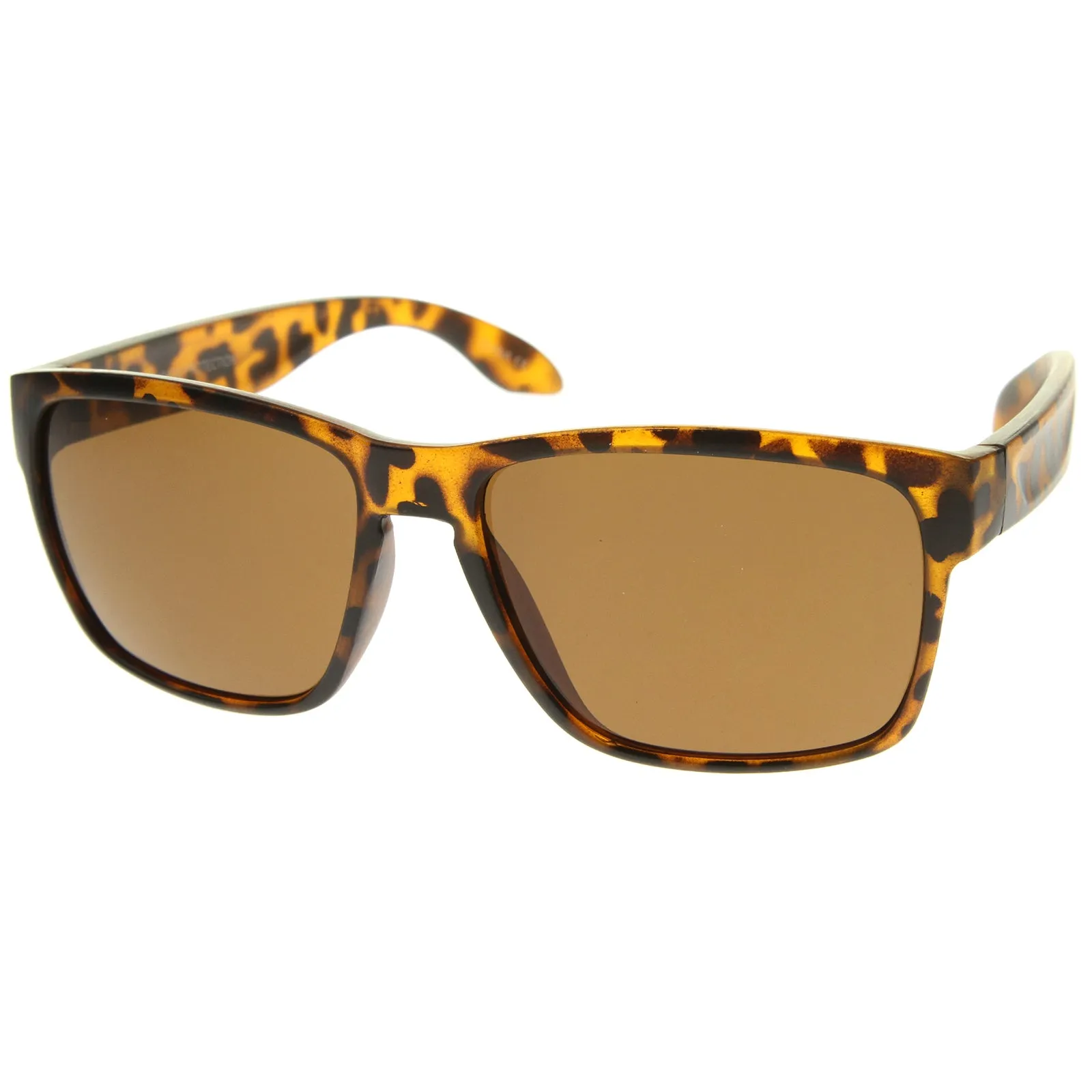 Action Sport Modern Lifestyle Frame Rectangle Sunglasses 59mm