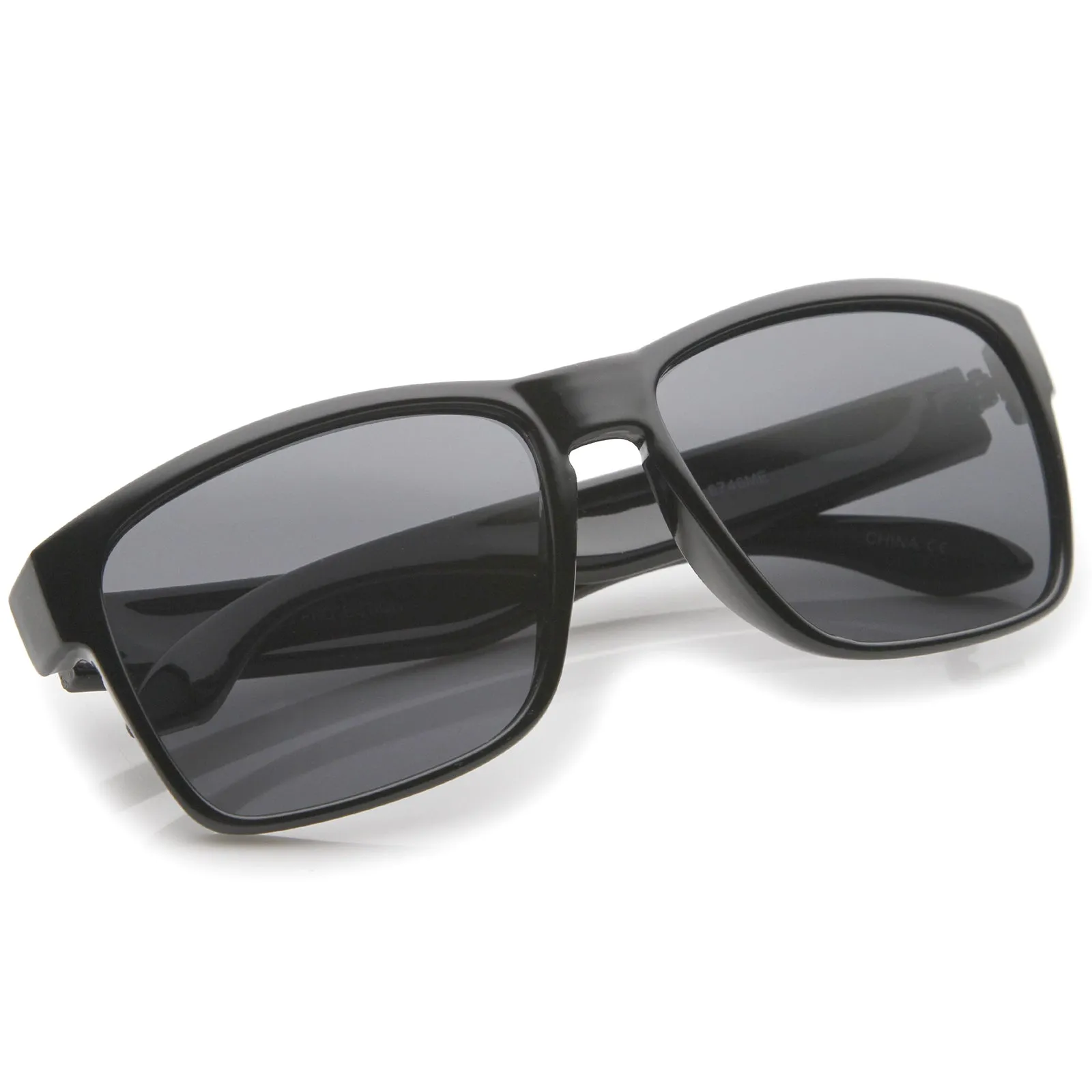 Action Sport Modern Lifestyle Frame Rectangle Sunglasses 59mm