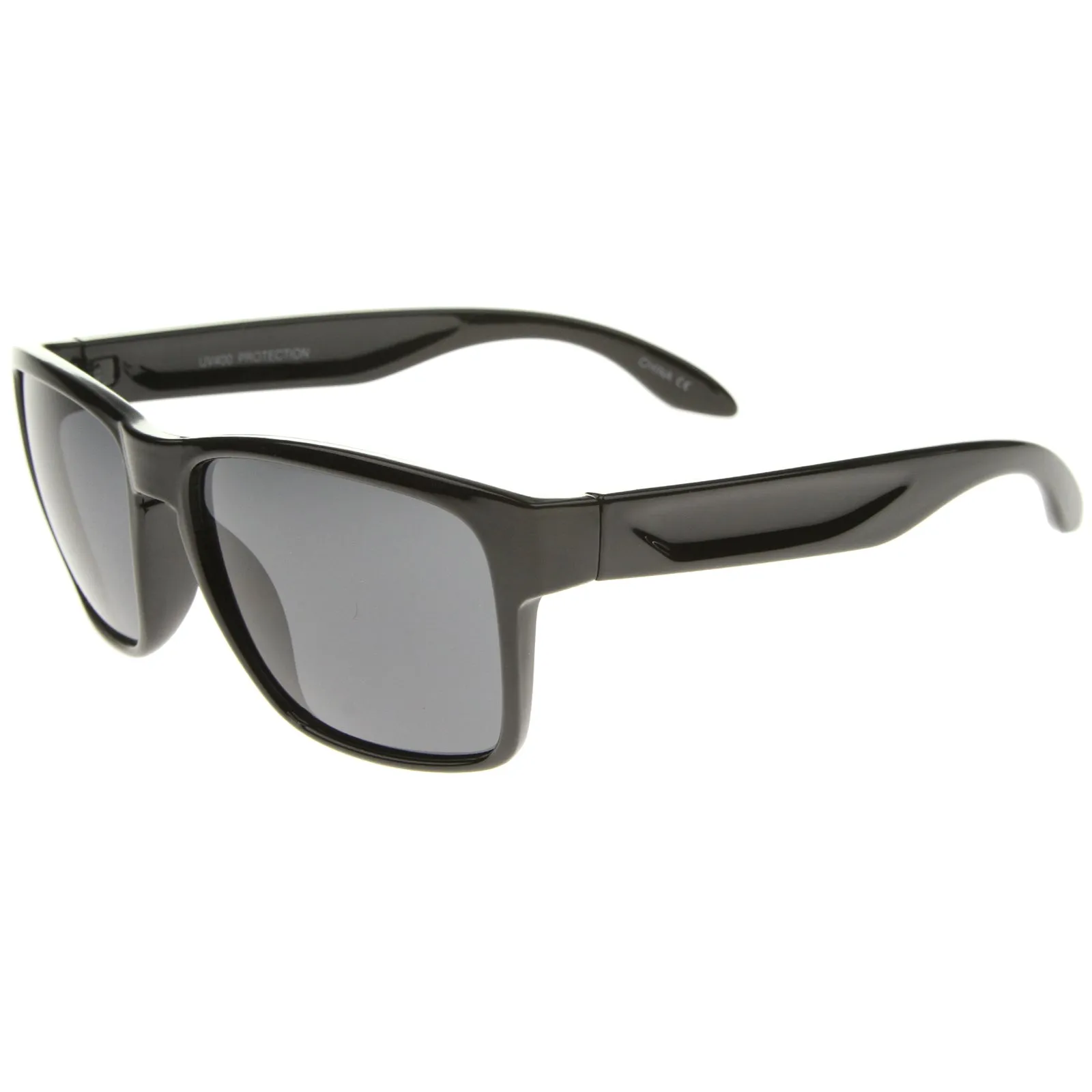 Action Sport Modern Lifestyle Frame Rectangle Sunglasses 59mm