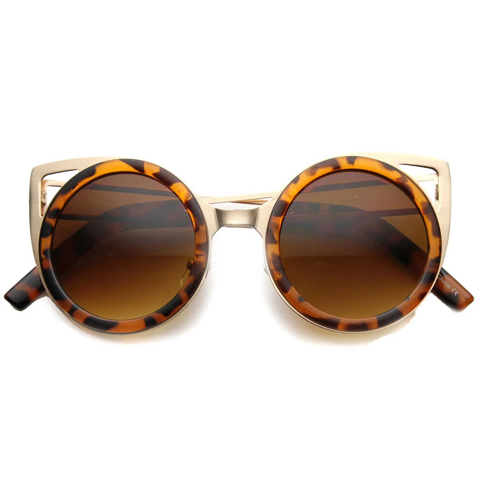 Amazon Dept Cateye Sunglasses With UV400 Protected Composite Lens