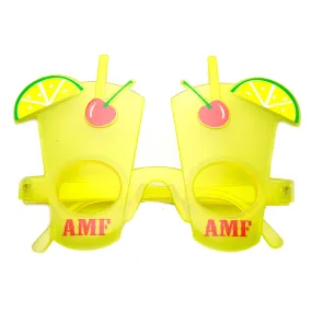 AMF Adios Cocktail Party Favor Drink Celebration Novelty Glasses