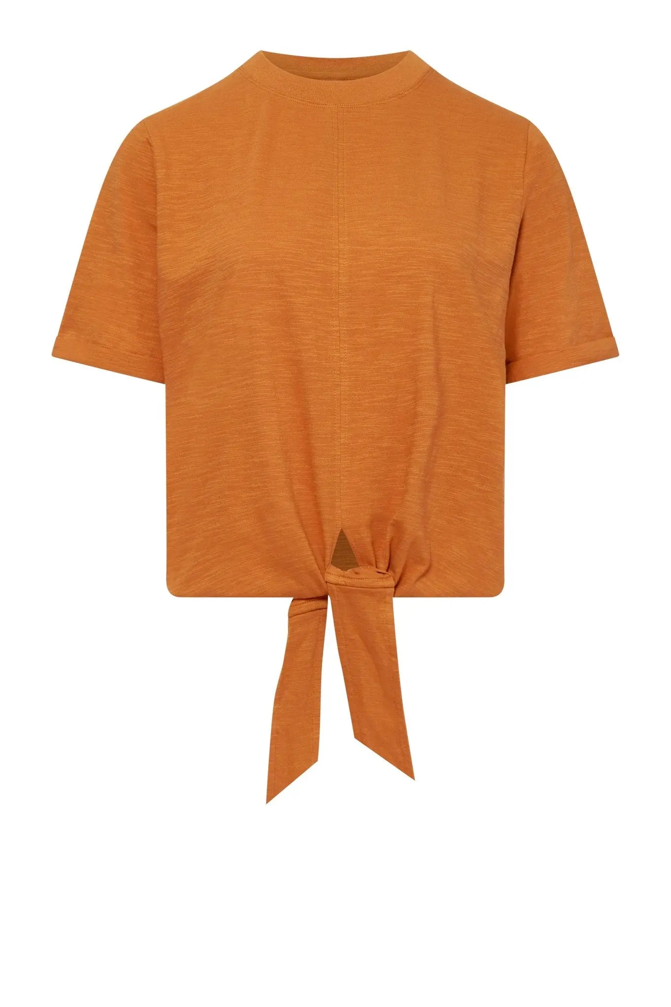 ANISA - Organic Cotton Top Burnt Orange