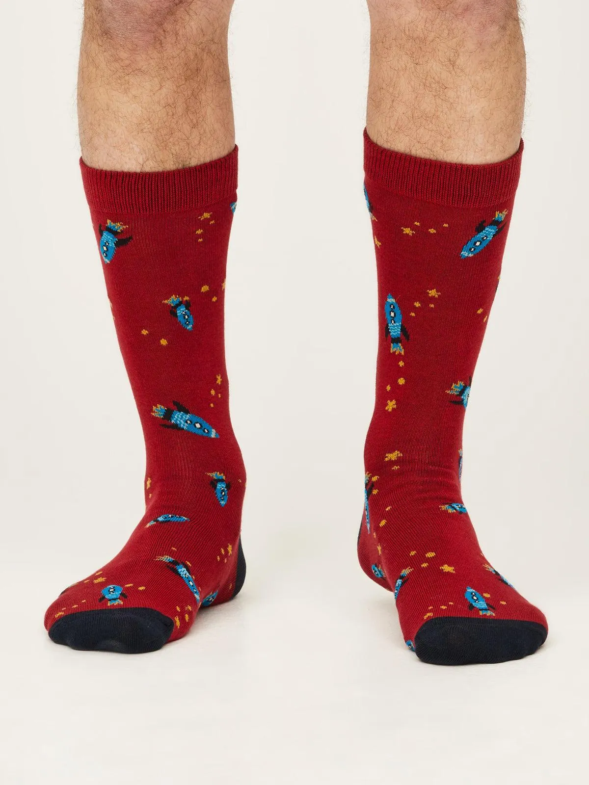 ARCADE  ROCKETS BOX OF 4 SOCKS - MULTI