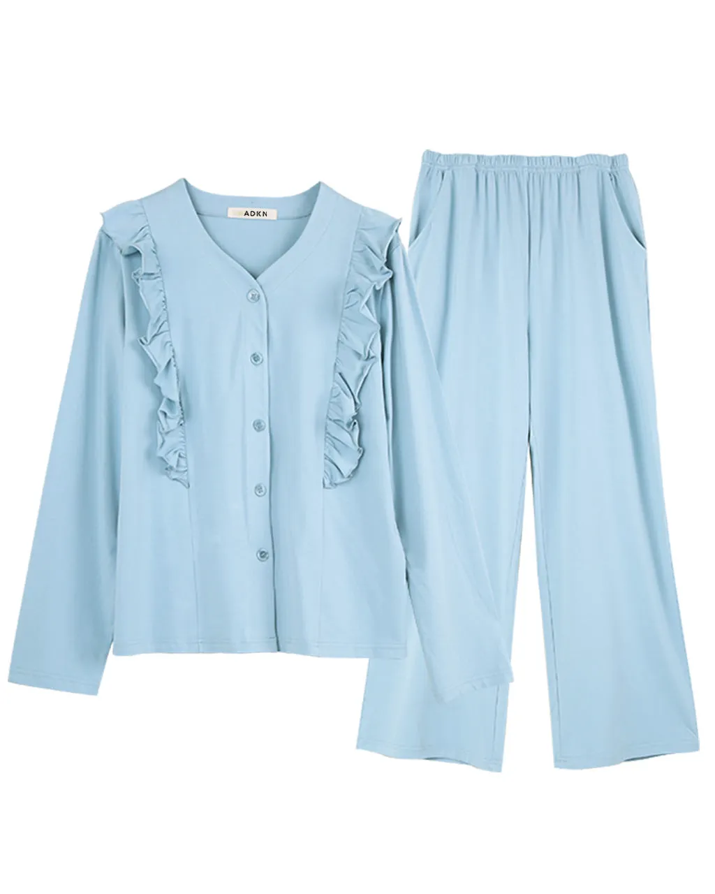 Bamboo & Organic Cotton Womens Button Pjs