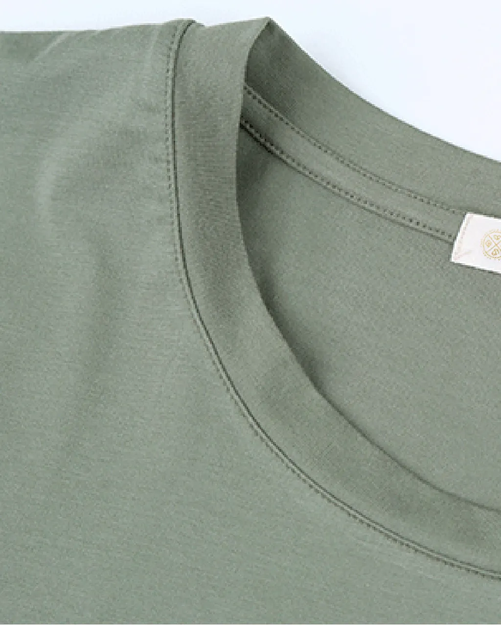Bamboo Pyjamas Mens - Short Sleeve PJS Loungewear - Khaki Green
