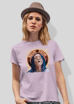 Billie Eilish Women Printed Half-Sleeve T-Shirt