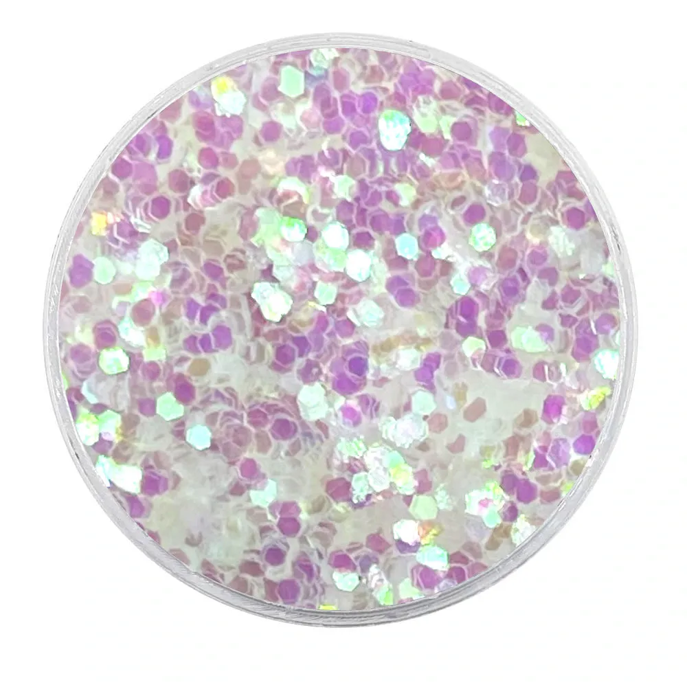 Biodegradable Iridescent Unicorn Glitter - Mini Hexagons Glitter