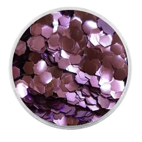 Biodegradable Metallic Lilac Glitter - Chunky Hexagons Glitter