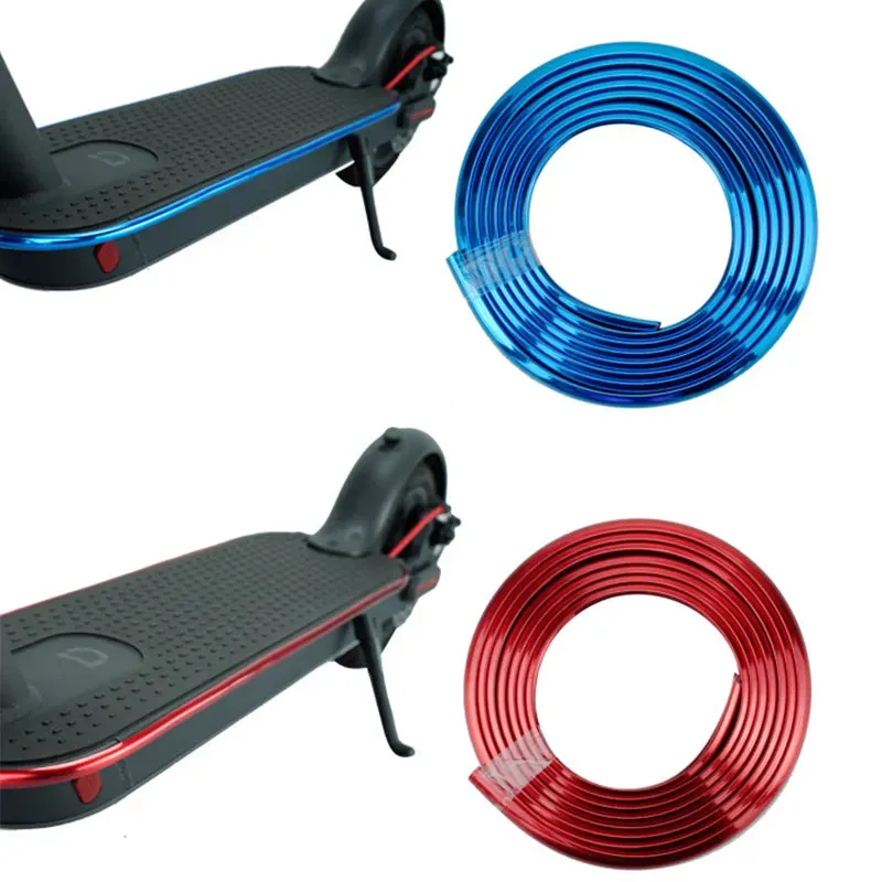 Bumper Protective KickScooter Body Strips for Xiaomi M365 for Ninebot G30 Universal Electric Scooter Protective Strips 2M