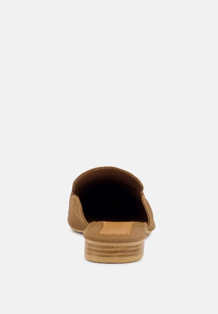 Calico Organic Canvas Mules
