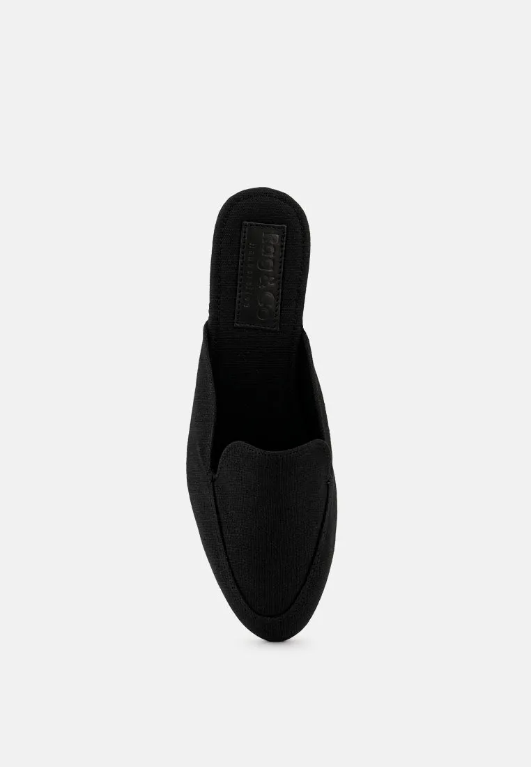Calico Organic Canvas Mules