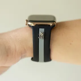 Come Fly With Me✈️ Black & Gray Smart Watch Band