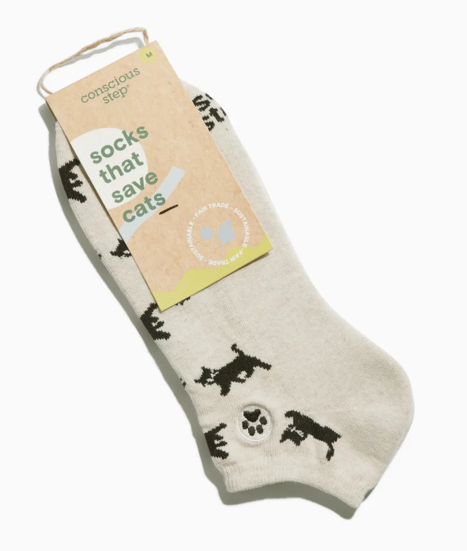 Conscious Step - Socks that Save Cats - Ankle