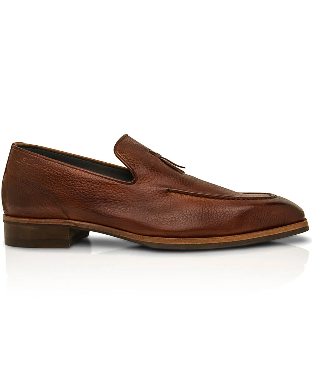 Cordusio Tobacco Leather Loafer