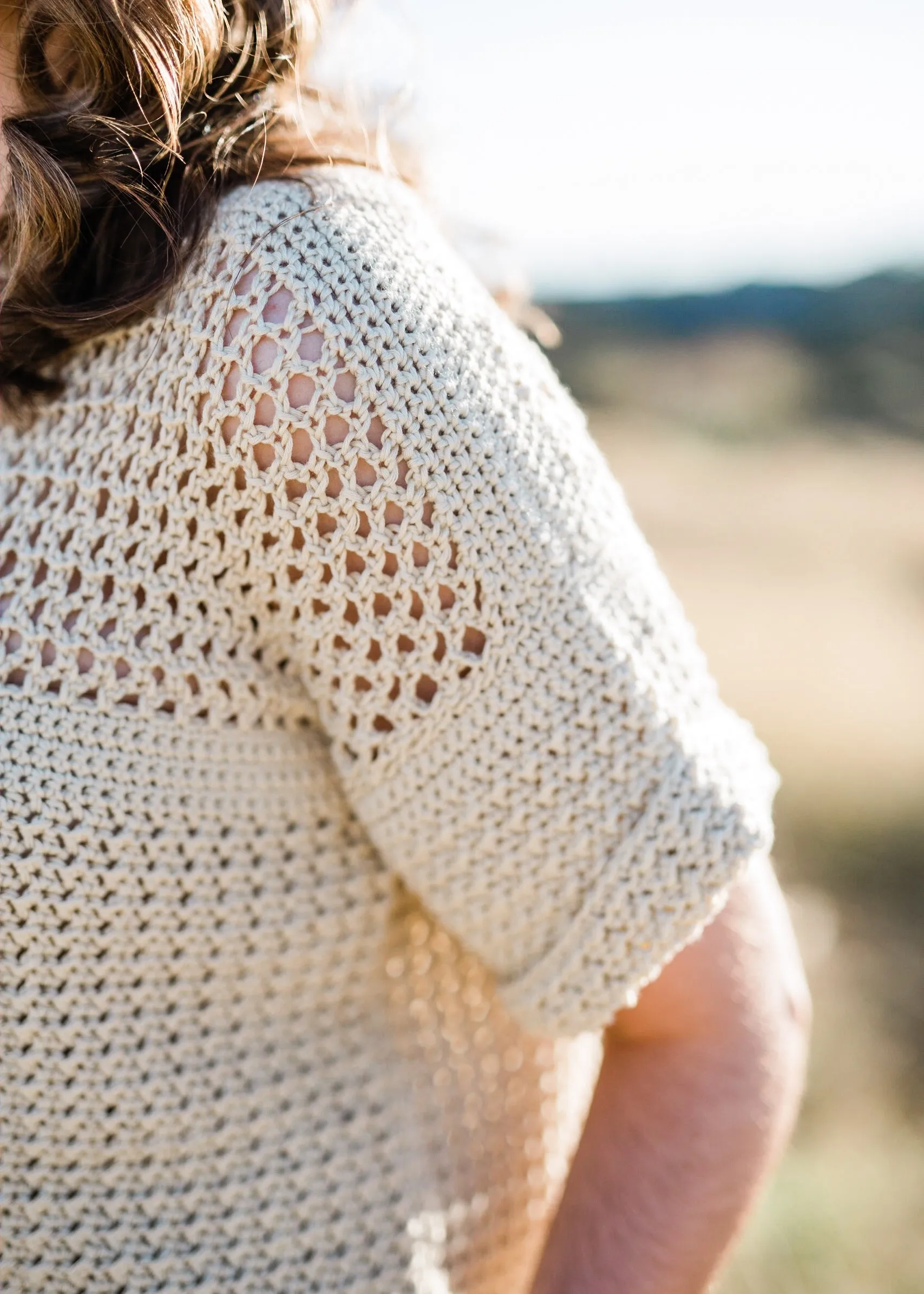 Crochet Kit - Positano Tee