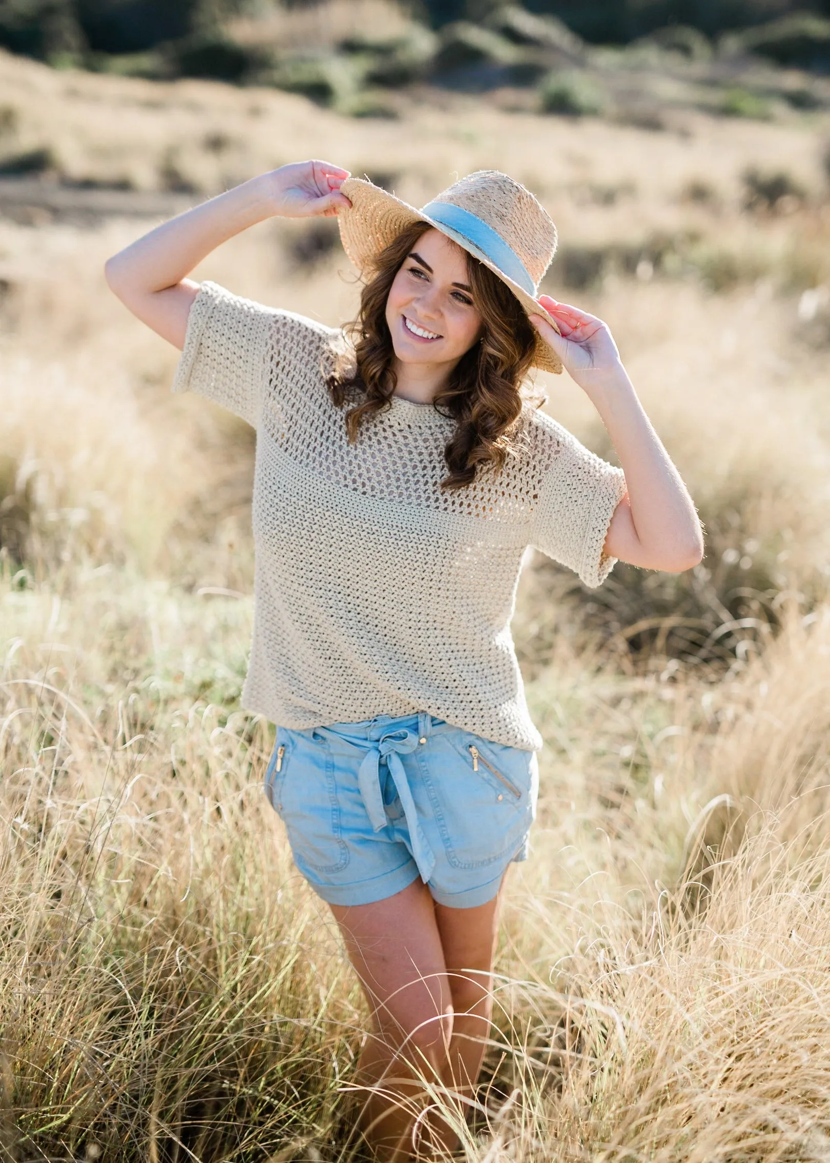 Crochet Kit - Positano Tee