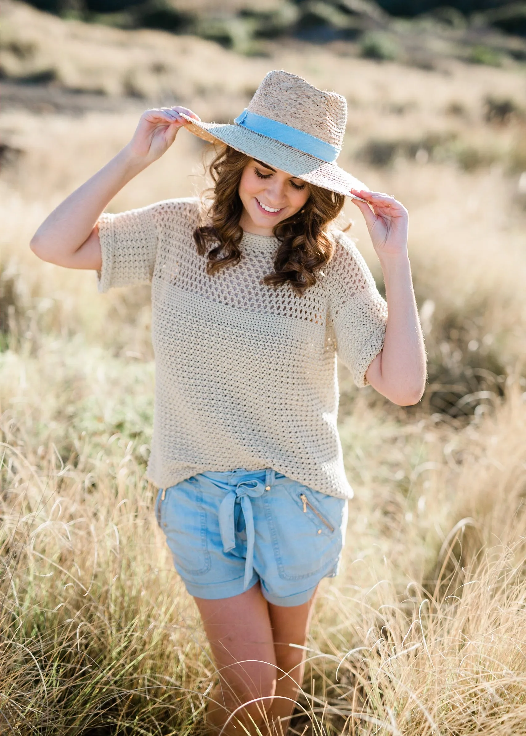Crochet Kit - Positano Tee