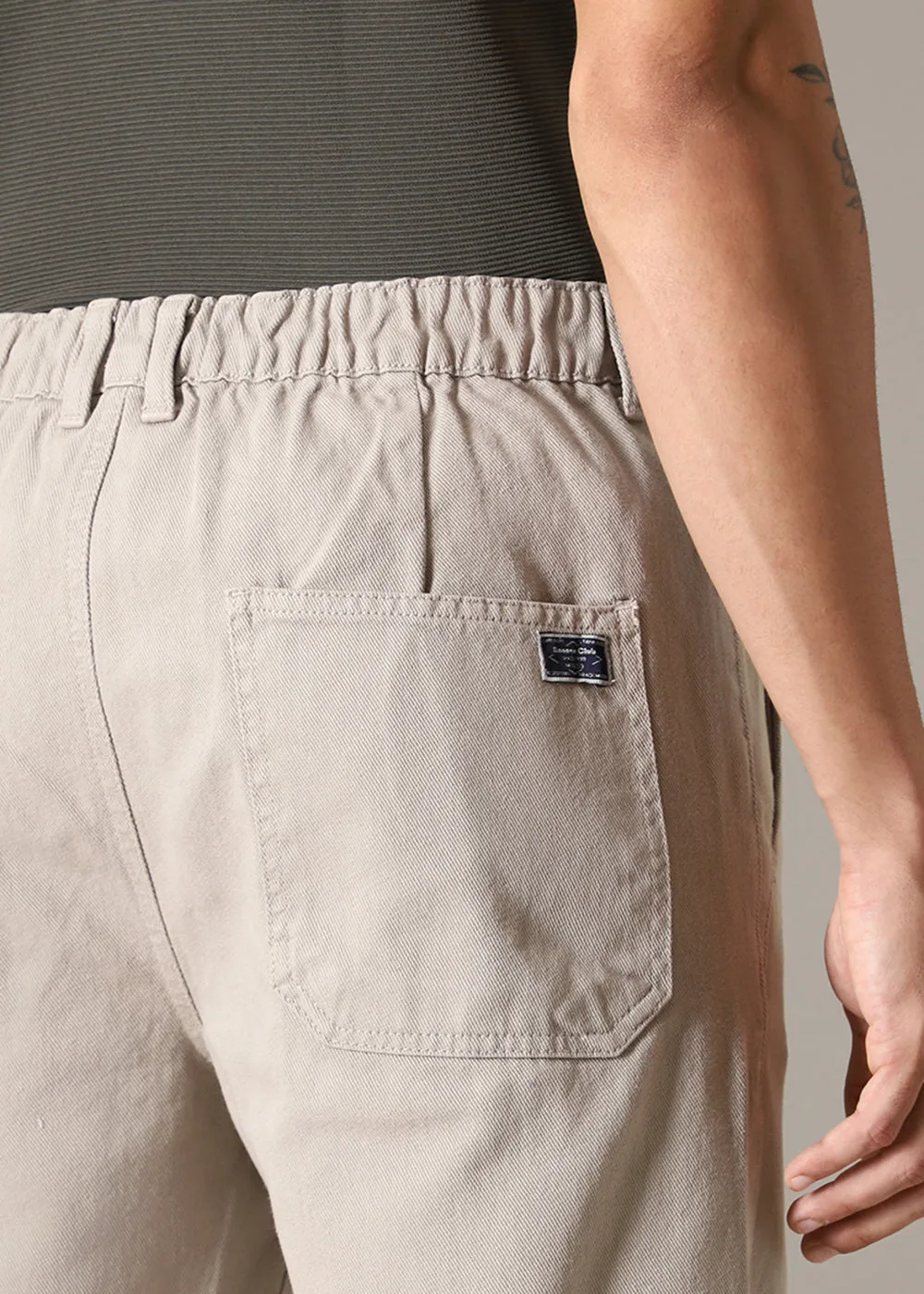 Dark Beige Drill Denim