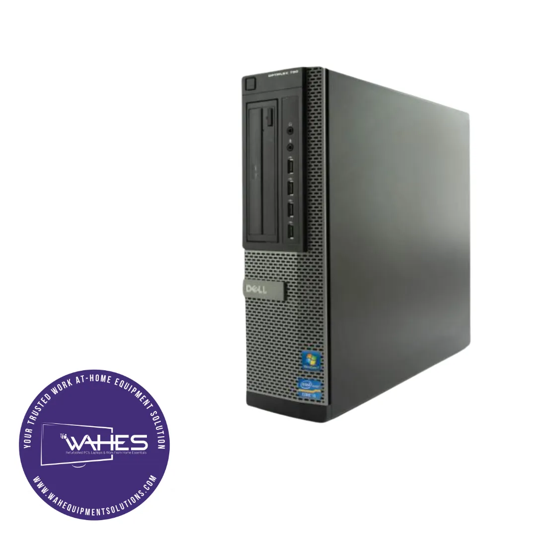 Dell Optiplex 790 SFF Refurbished GRADE A Desktop CPU Tower ( Microsoft Office and Accessories): Intel i3|4GB Ram|2TB HDD|Call Center Work from Home|School|Office