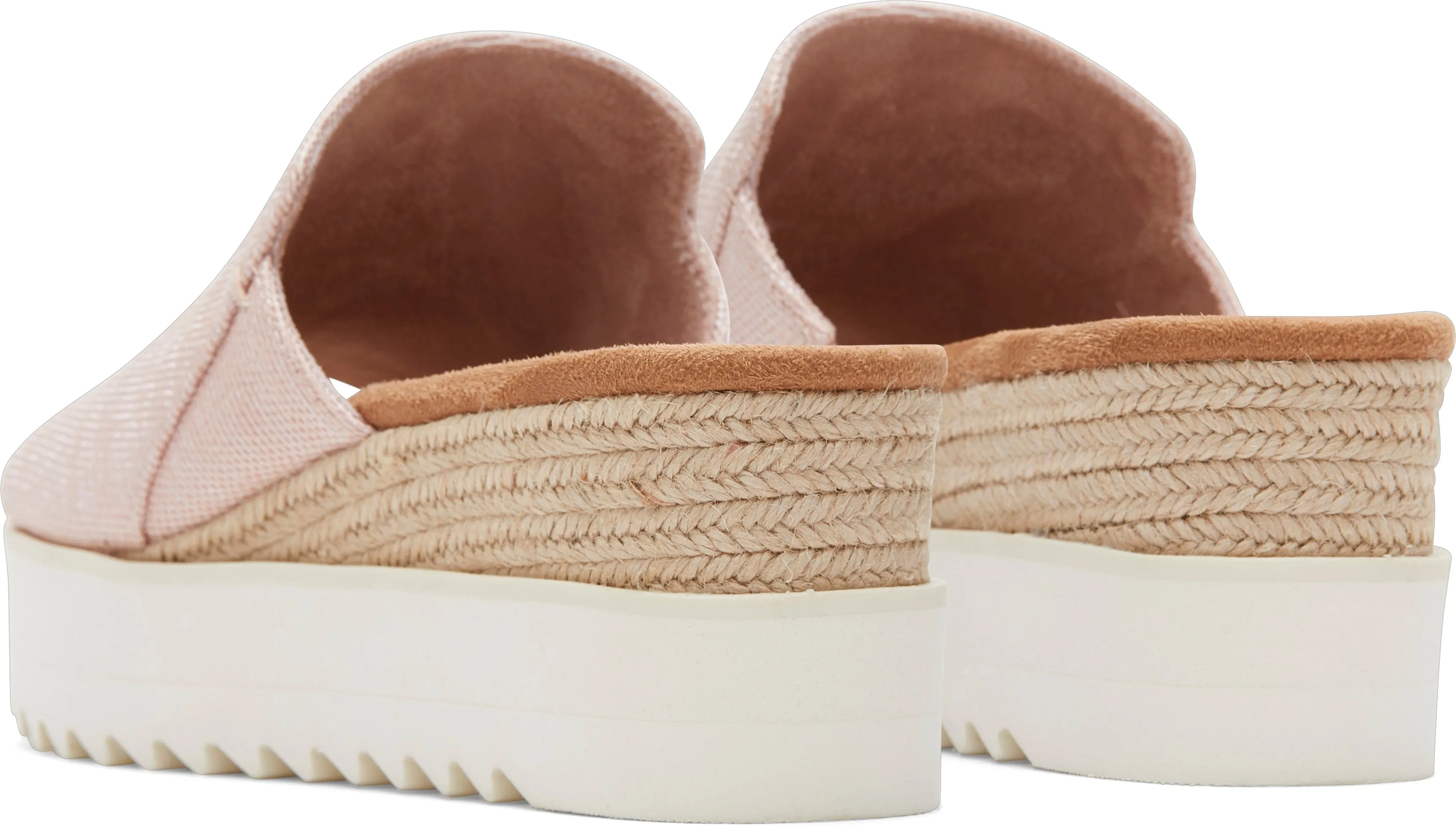 Diana Mule Sandal - Ballet Pink Canvas