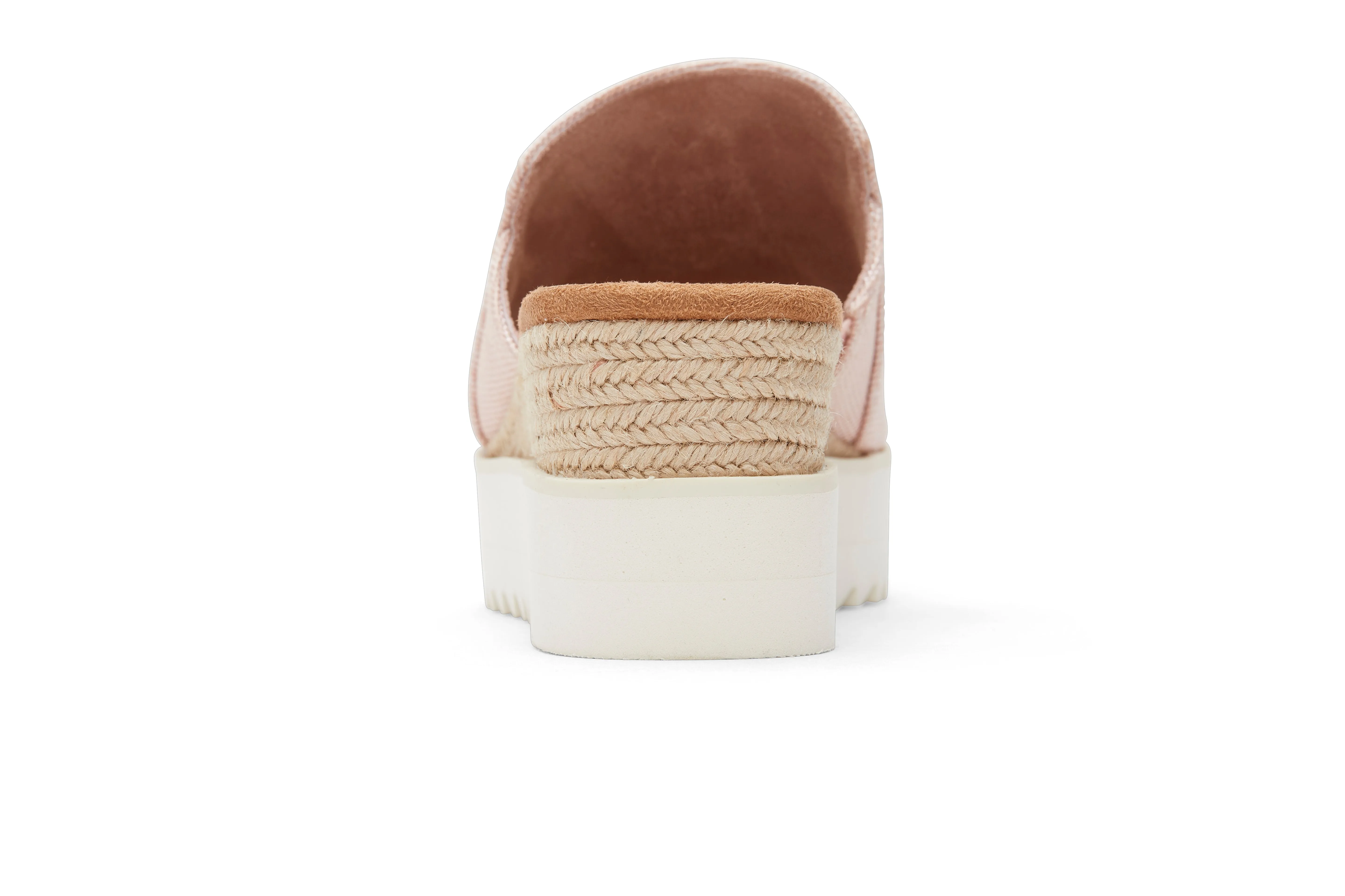 Diana Mule Sandal - Ballet Pink Canvas