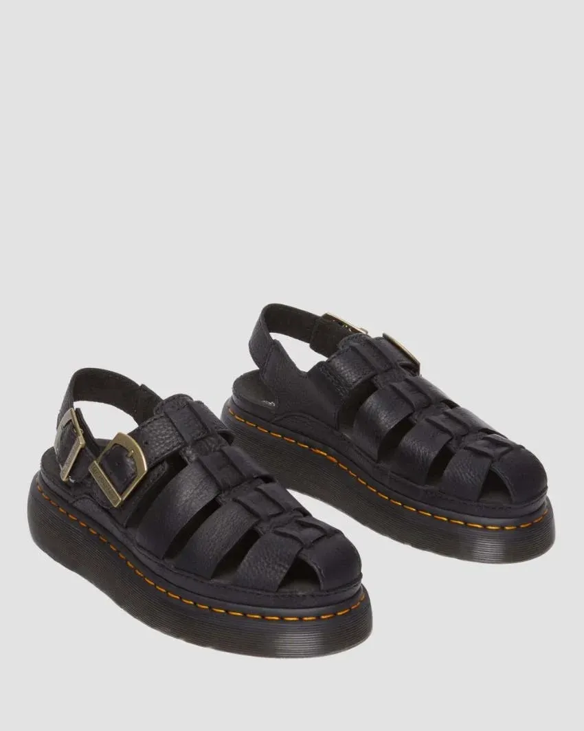 Dr. Martens Archive Fisherman Sandal - Black Grizzly