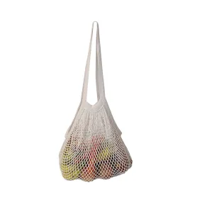 Ecobags Fairtrade & Organic Cotton String Bag with Long Handle