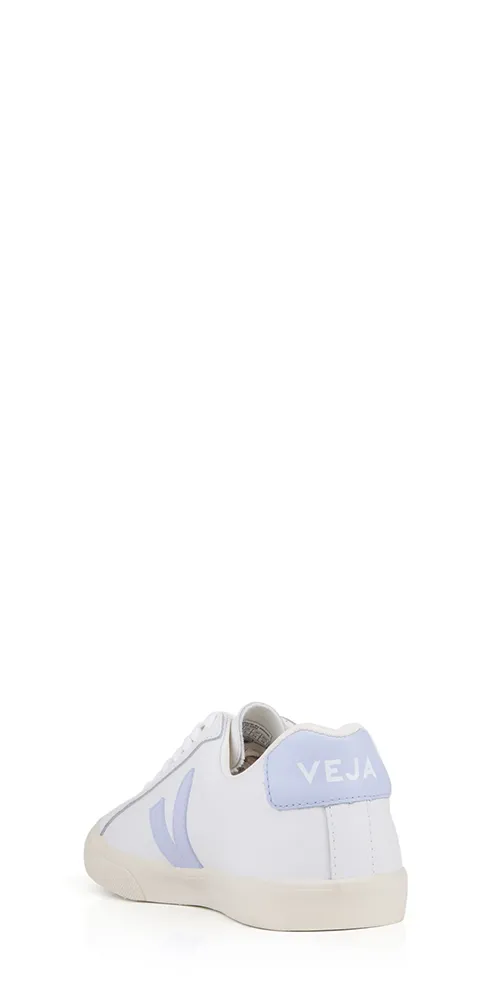 Esplar Leather Sneakers White Swan