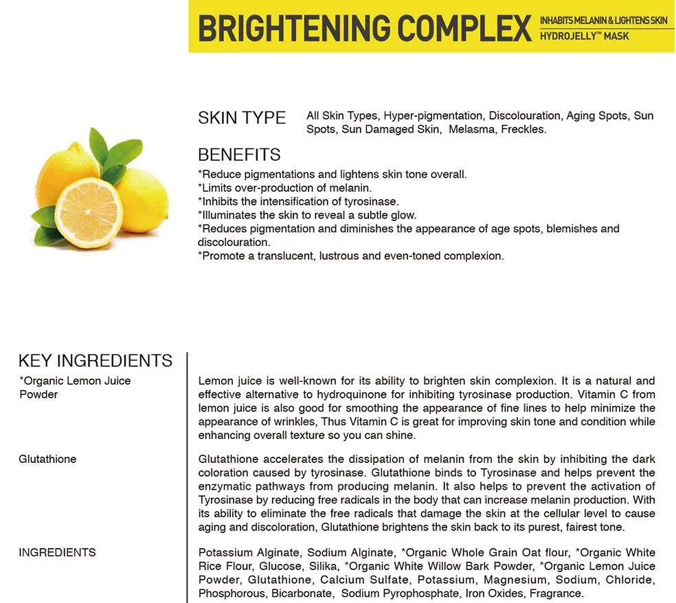 Esthemax Hydrojelly Mask - Brightening Complex