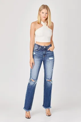 Fall For It Jeans - Dark Wash RESTOCK
