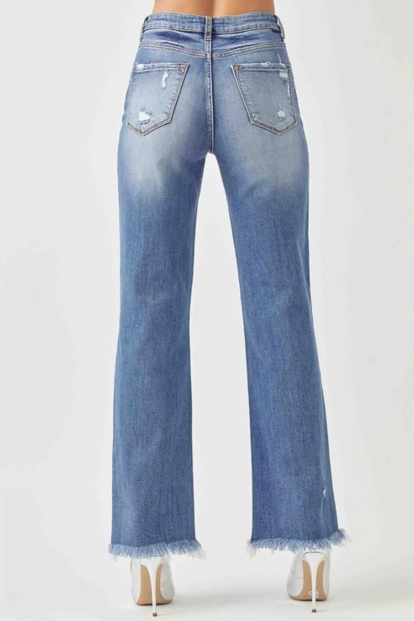 Fall For It Jeans - Medium Wash