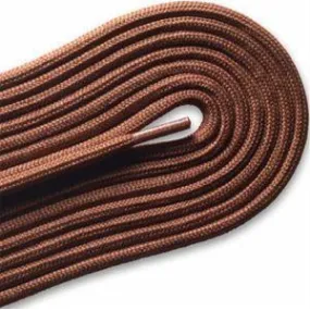 Fashion Casual/Athletic Round 3/16" Laces - Cognac (2 Pair Pack) Shoelaces
