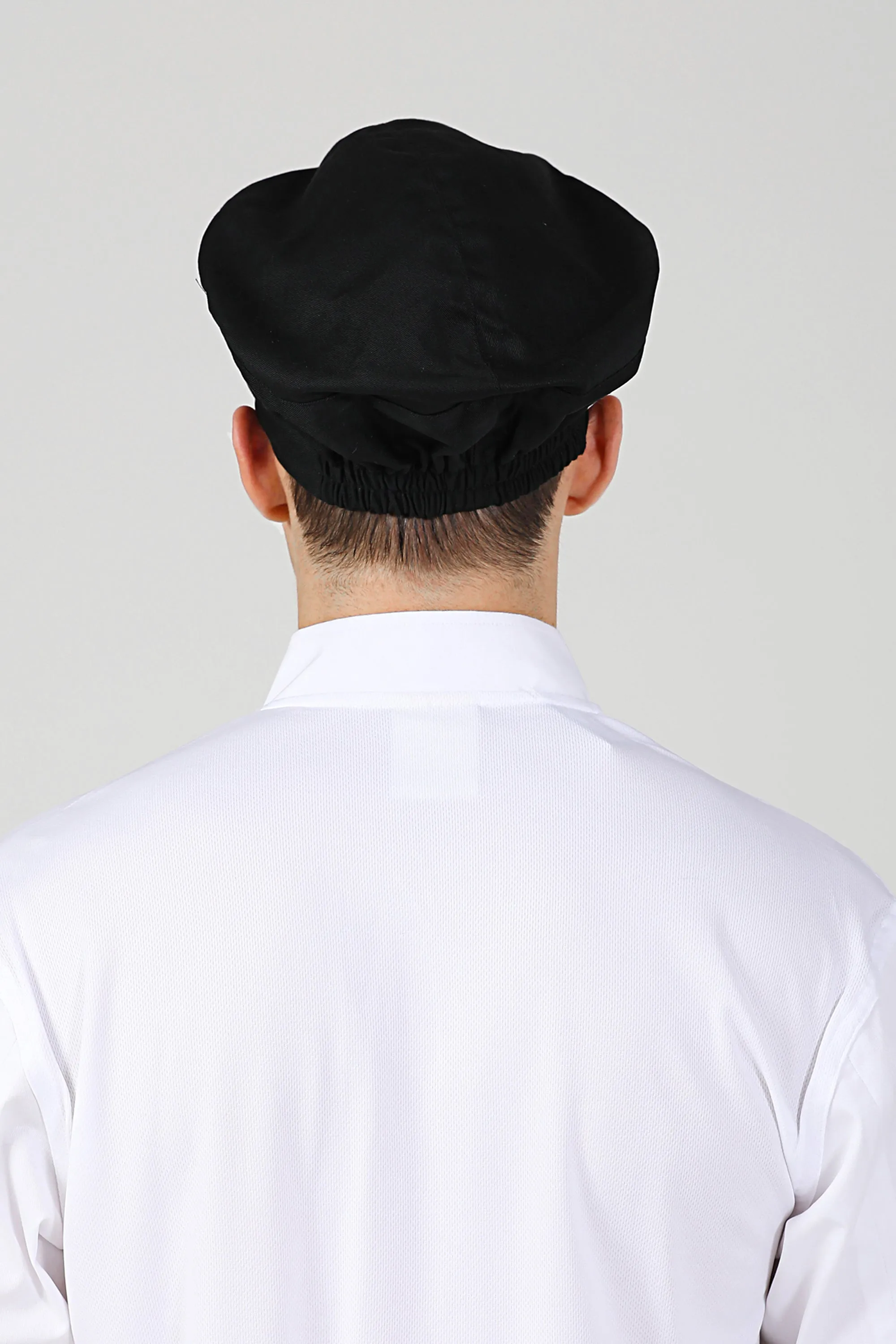 Freesia Black Chef Beanie, No Vent