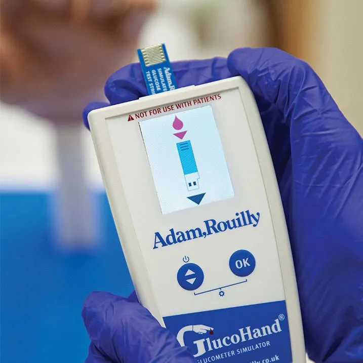GlucoHand® - Digital Glucometer Simulator
