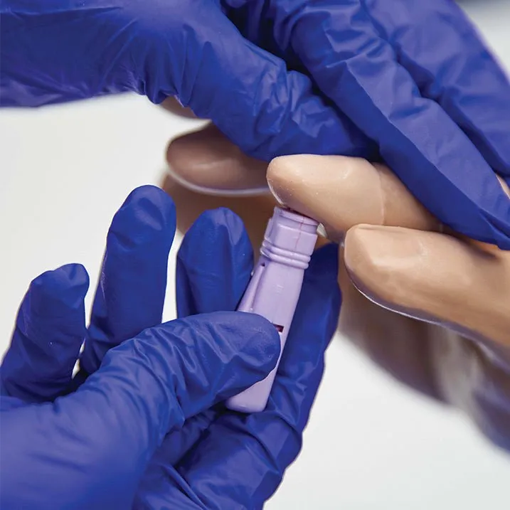 GlucoHand® - Digital Glucometer Simulator