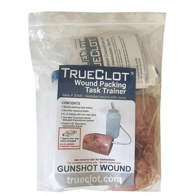 GUNSHOT Wound Packing Task Trainer