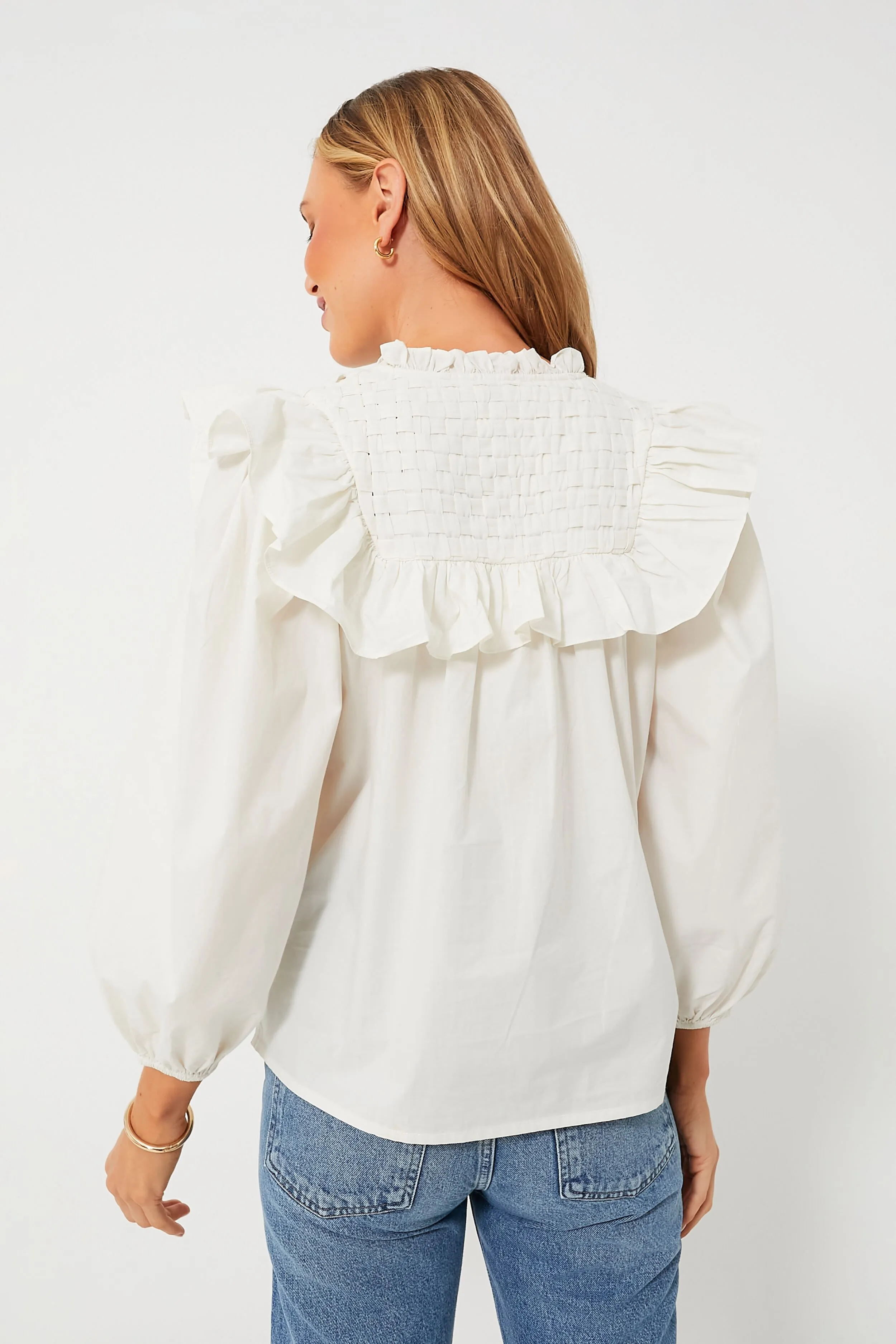 Ivory Vivienne Blouse