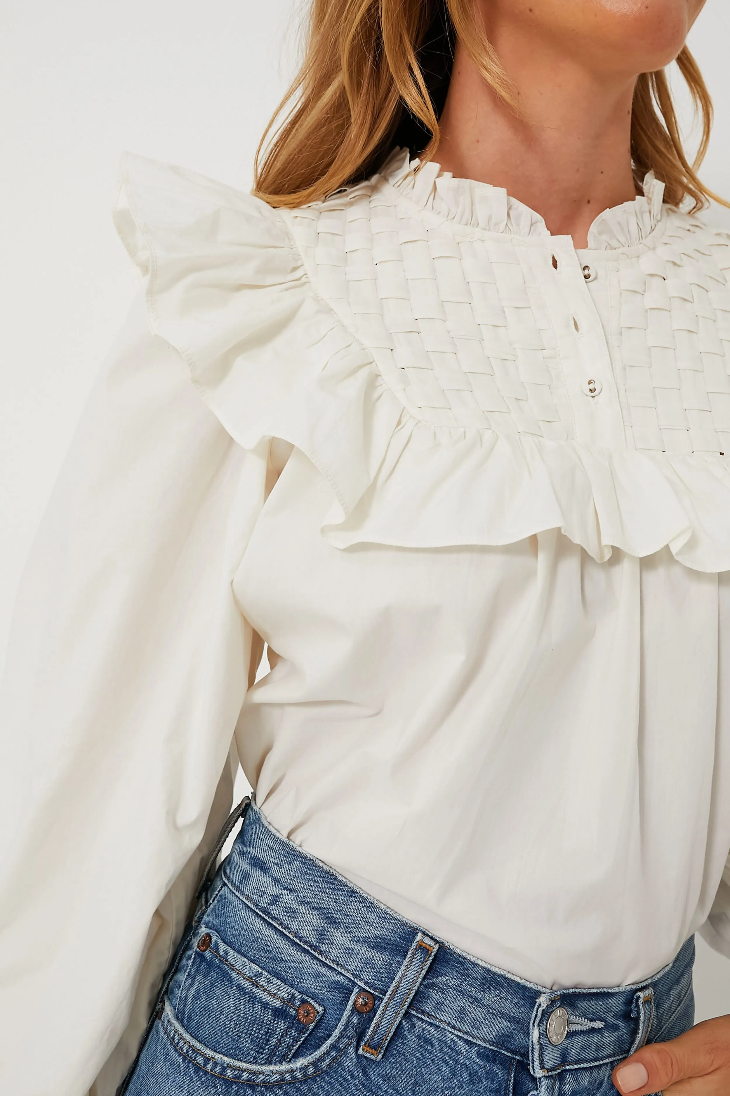 Ivory Vivienne Blouse