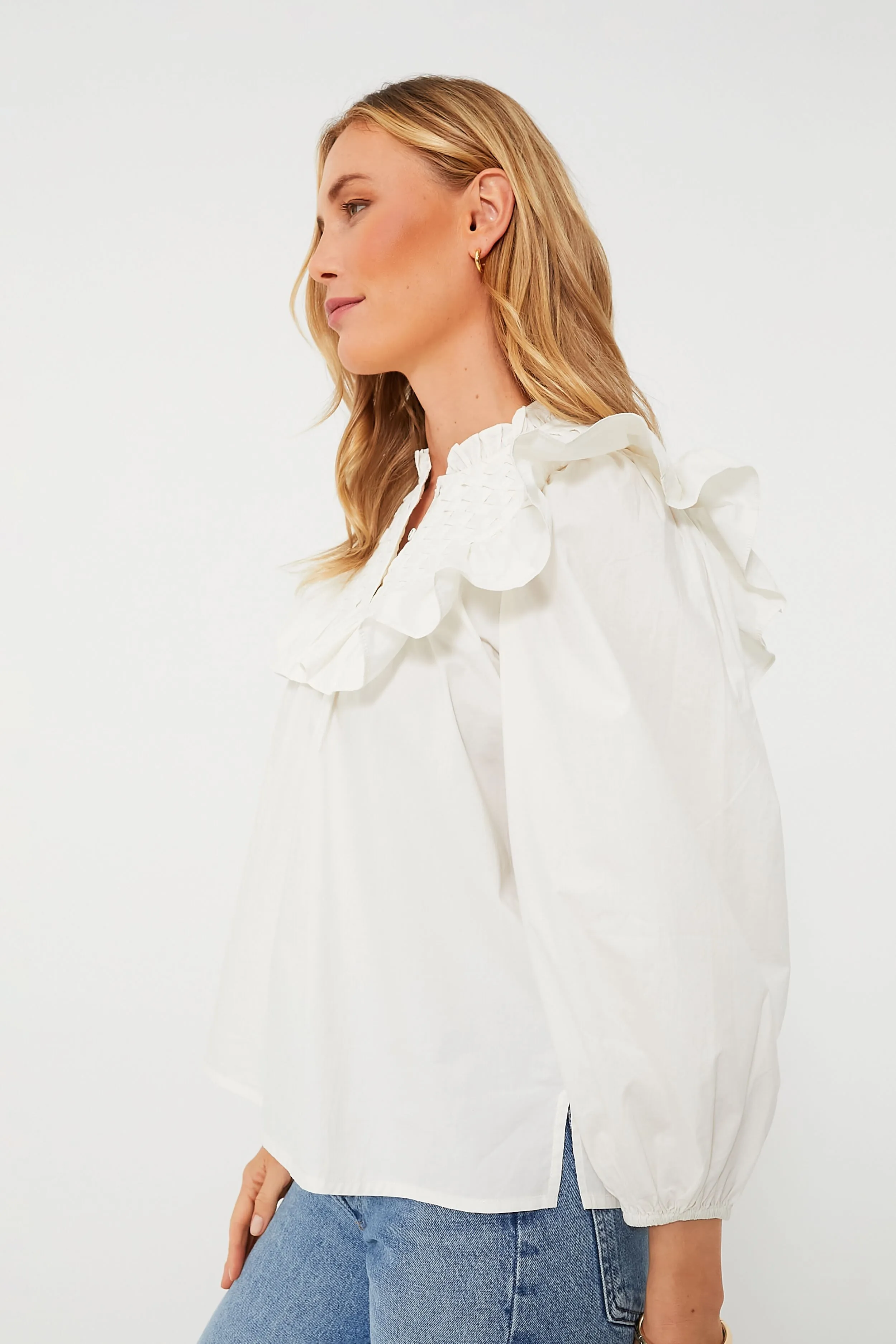 Ivory Vivienne Blouse