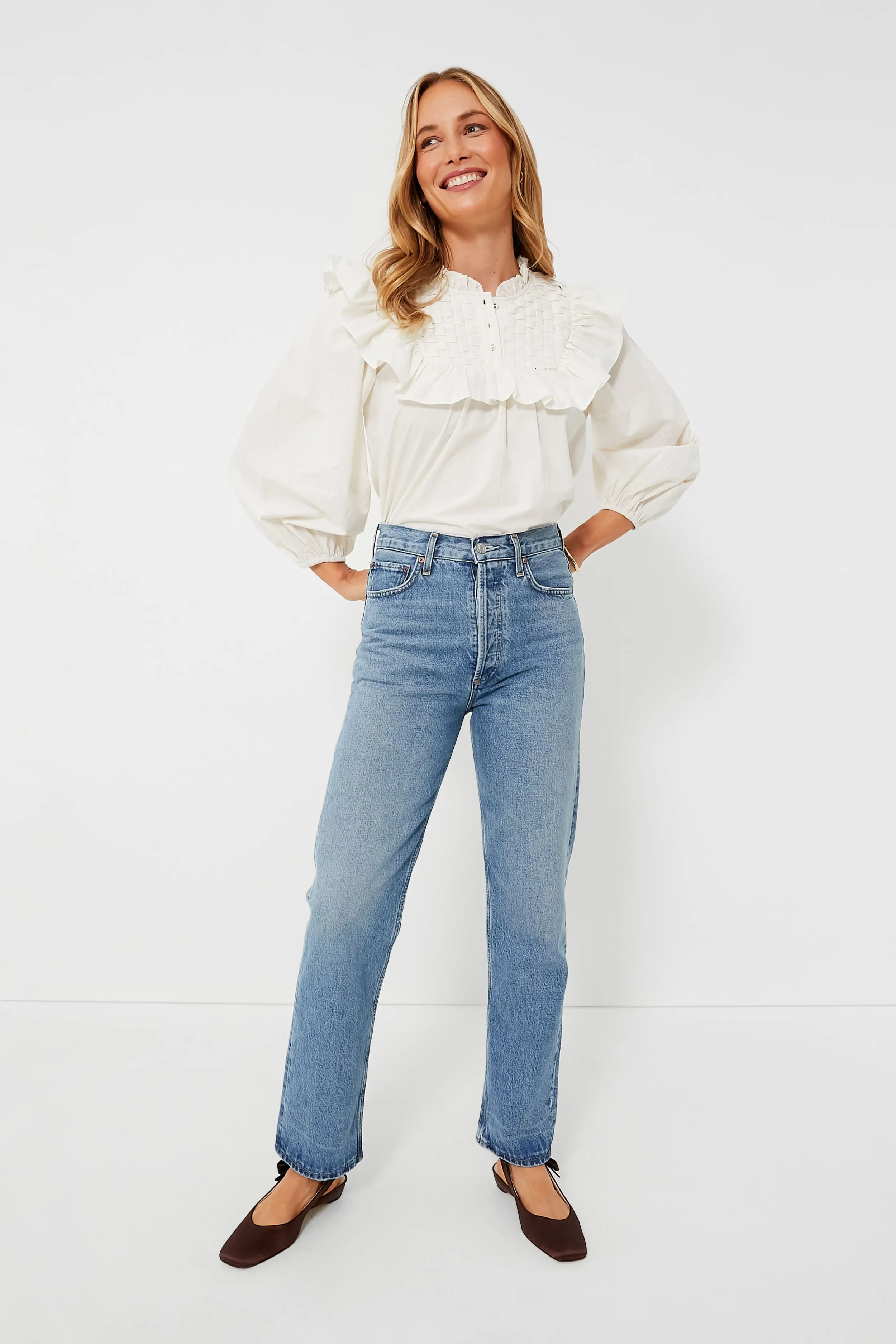 Ivory Vivienne Blouse