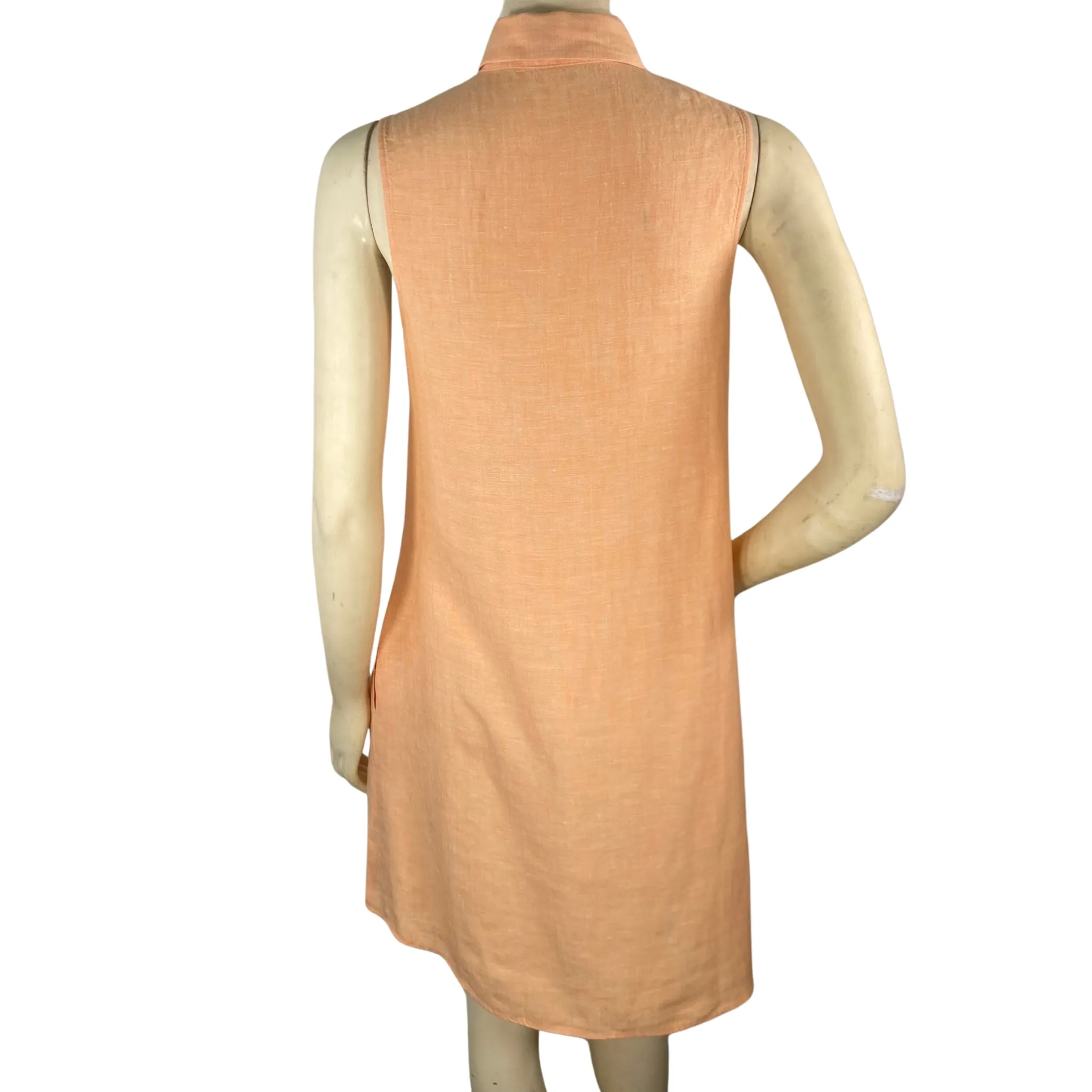 J McLaughlin Peach Linen Dress