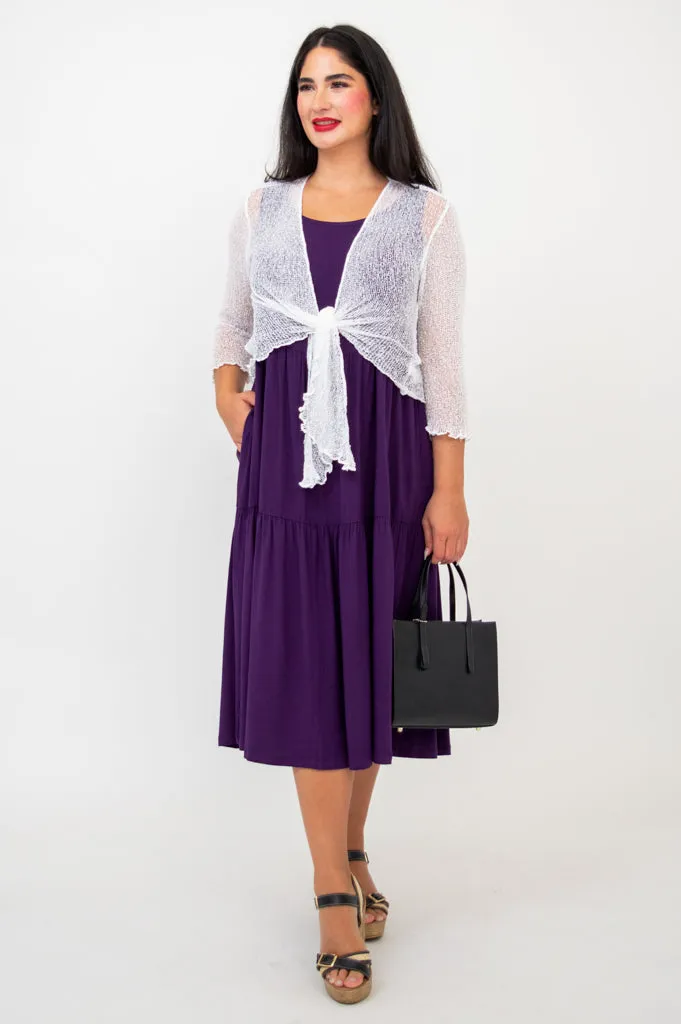 Juni Dress, Royale, Linen Bamboo