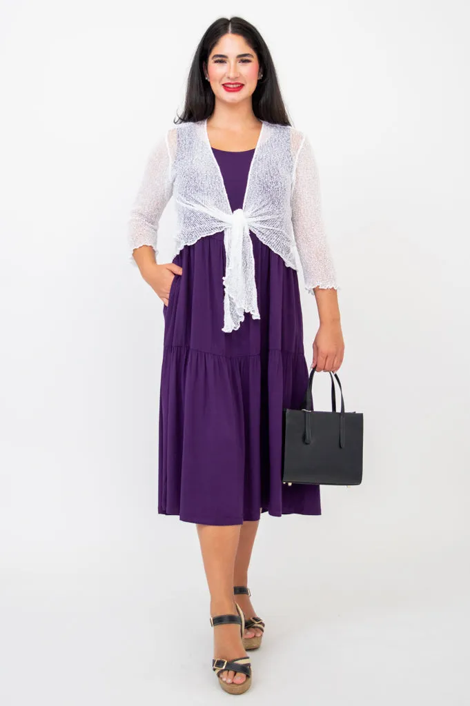 Juni Dress, Royale, Linen Bamboo