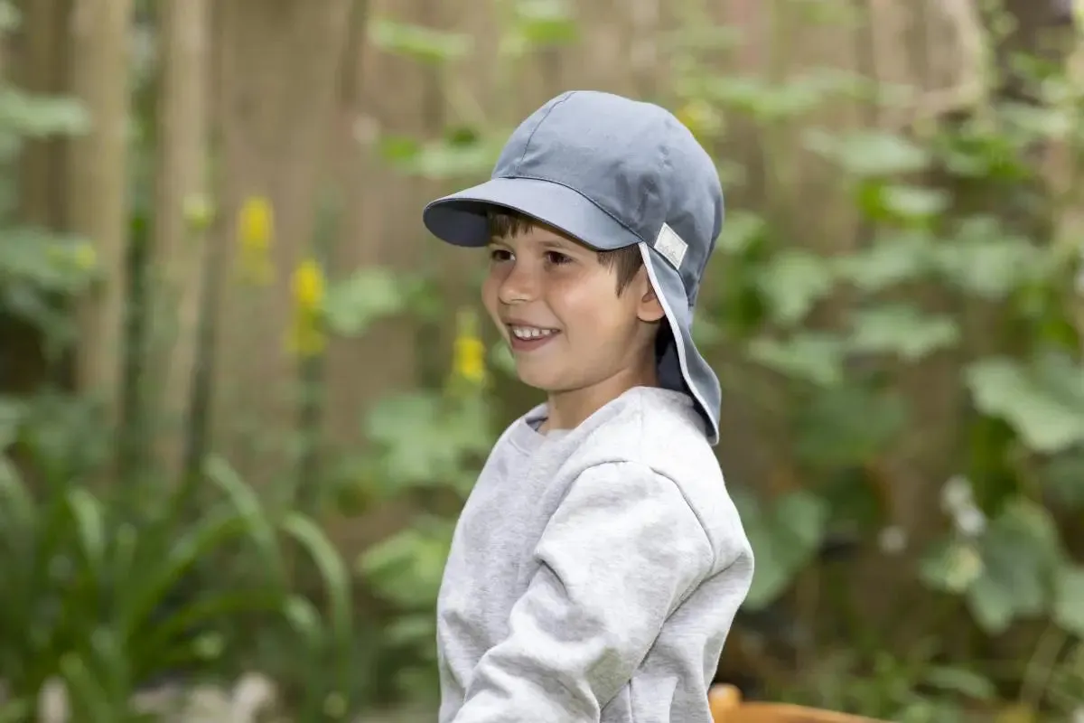 Kids Organic Cotton Sun Hat with UV Protection