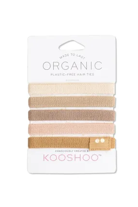 Kooshoo Organic Hair Ties - Blond