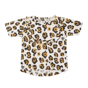Leopard Frill Tee